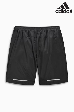 adidas Black Run 7&quot; Short